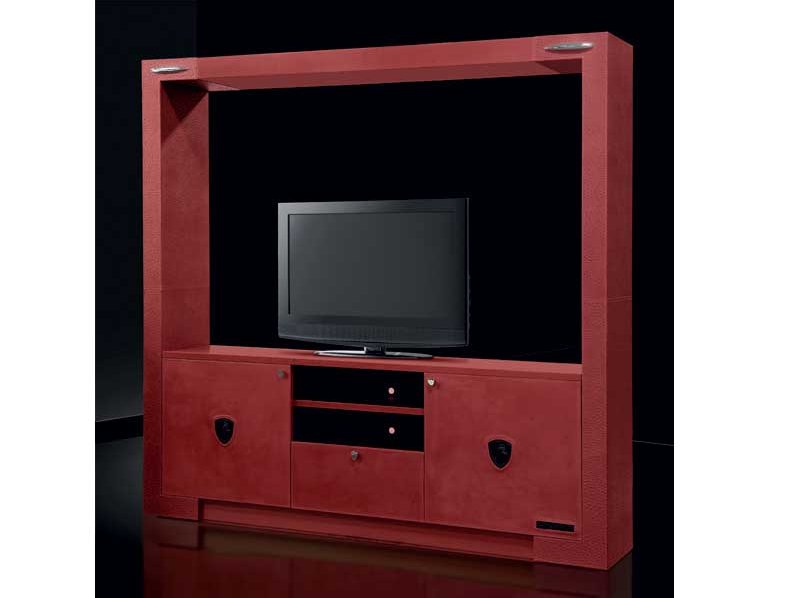 Итальянская мебель для ТВ TOURING HIGH фабрики TONINO LAMBORGHINI