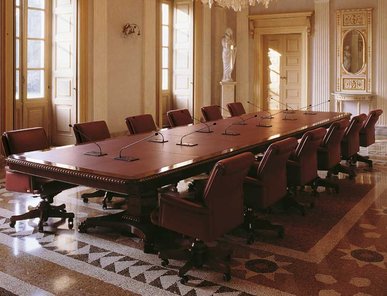 Итальянский стол для переговоров G7 фабрики MASCHERONI