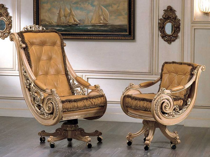 Итальянское кресло L'ETERNO 6250 фабрики RIVA