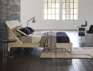 Итальянская кровать DELTA ROUND 2015 фабрики IL LOFT