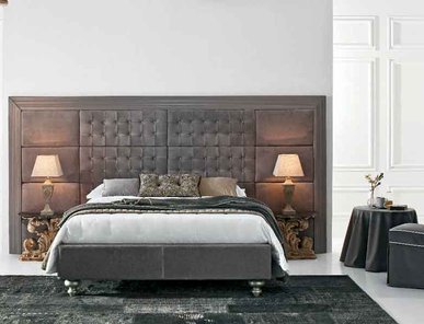  Итальянская кровать Marlene Boiserie con cornice 01 фабрики TWILS