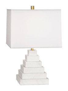 Настольная лампа Canaan Pyramid White фабрики JONATHAN ADLER