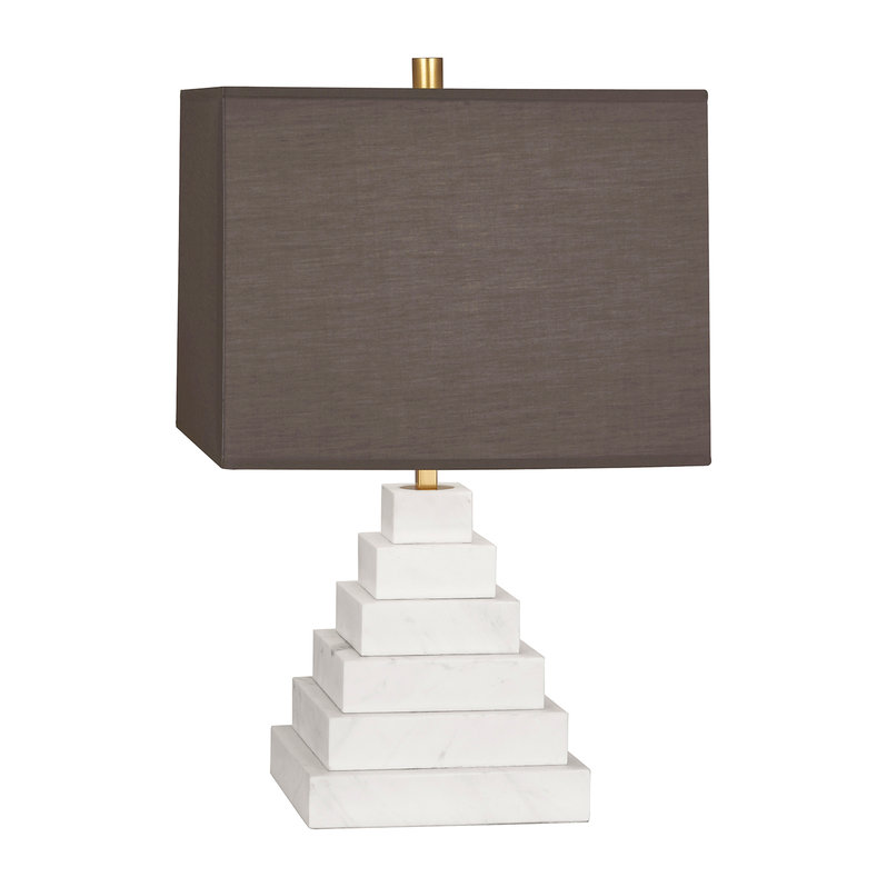 Настольная лампа Canaan Pyramid Grey фабрики JONATHAN ADLER