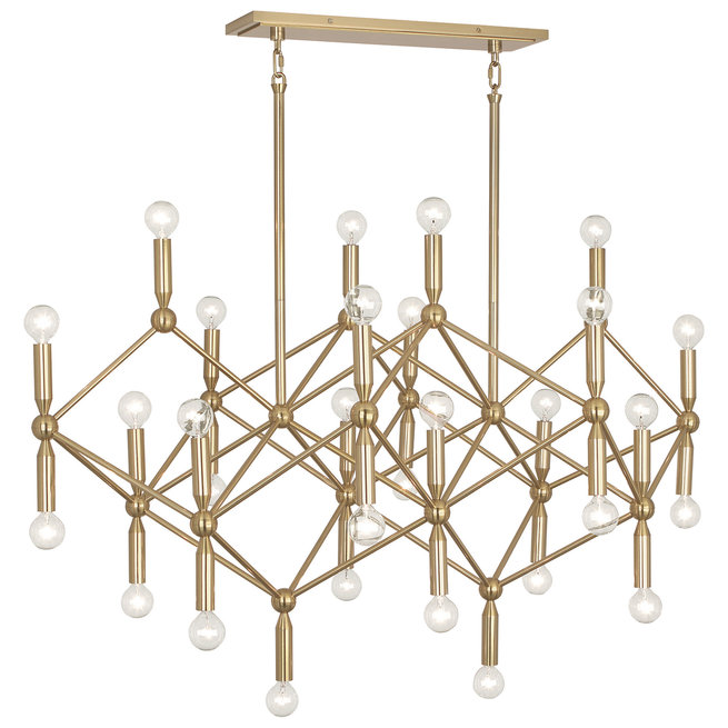 Люстра Milano Component Brass фабрики JONATHAN ADLER