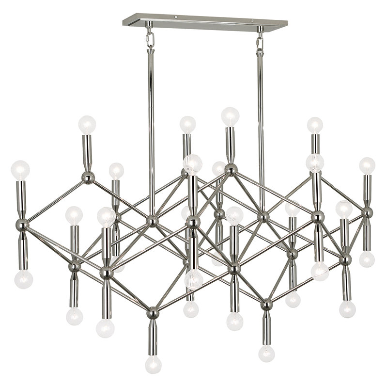 Люстра Milano Component Nickel фабрики JONATHAN ADLER