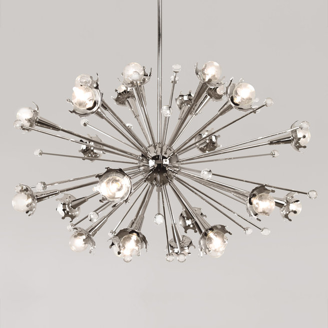 Люстра Sputnik Nickel фабрики JONATHAN ADLER