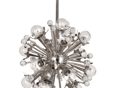 Люстра Sputnik Mini Nickel фабрики JONATHAN ADLER