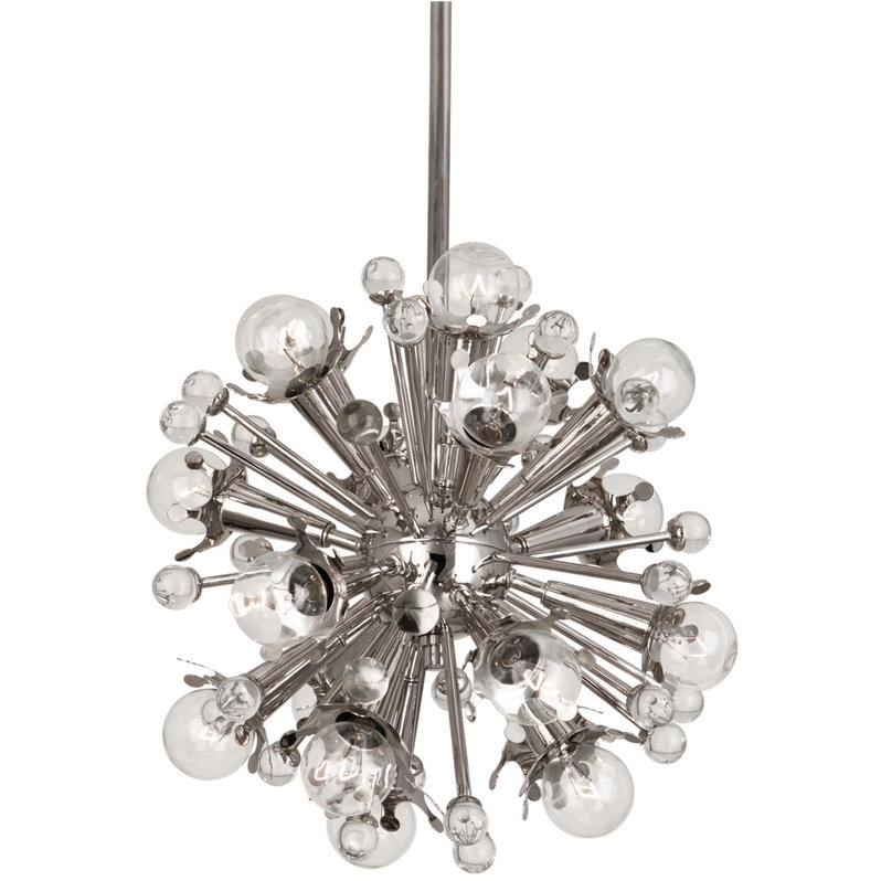 Люстра Sputnik Mini Nickel фабрики JONATHAN ADLER