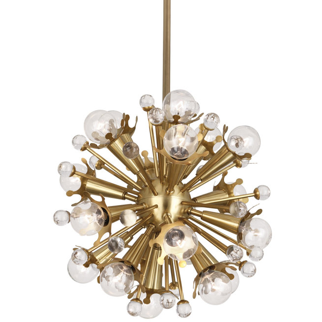 Люстра Sputnik Mini Brass фабрики JONATHAN ADLER