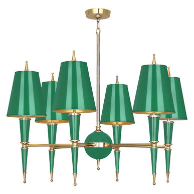 Люстра Versailles Emerald 01 фабрики JONATHAN ADLER