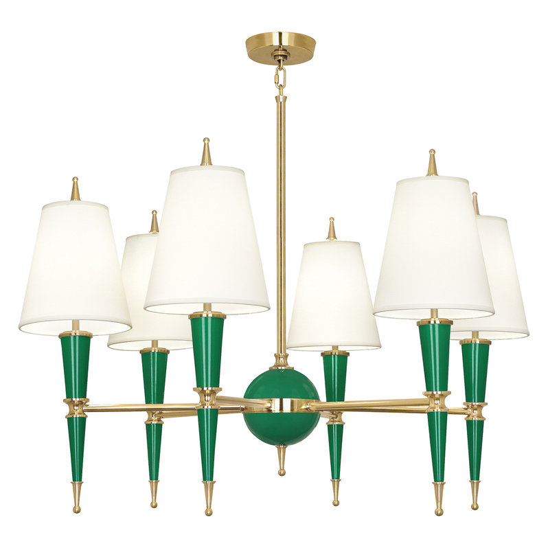 Люстра Versailles Emerald 02 фабрики JONATHAN ADLER