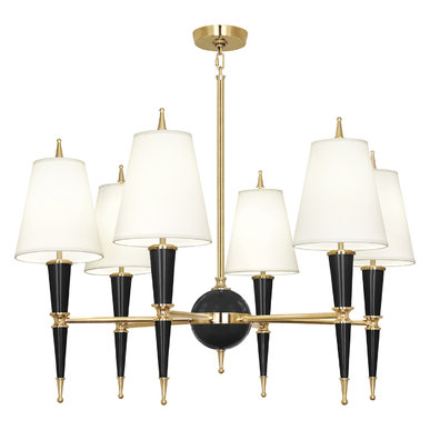 Люстра Versailles Black 02 фабрики JONATHAN ADLER