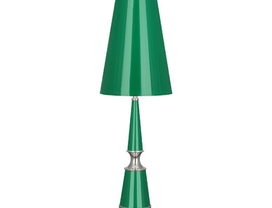 Настольная лампа Versailles Emerald Nickel фабрики JONATHAN ADLER
