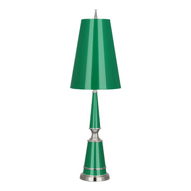 Настольная лампа Versailles Emerald Nickel фабрики JONATHAN ADLER