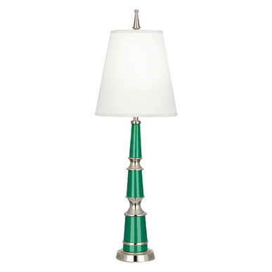 Настольная лампа Versailles Emerald Nickel фабрики JONATHAN ADLER