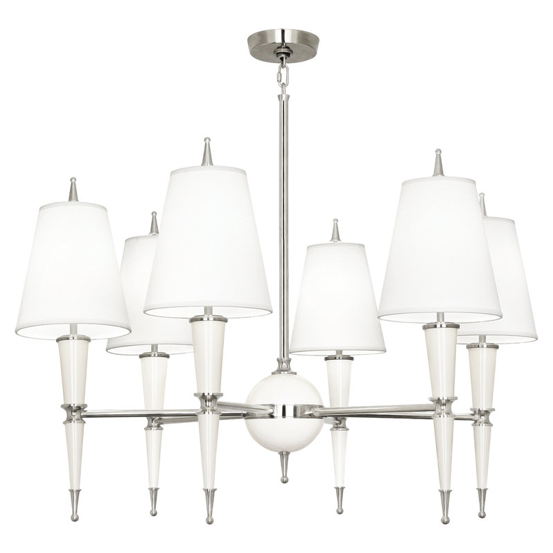 Люстра Versailles White Nickel фабрики JONATHAN ADLER