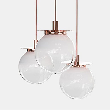 Итальянская люстра 3-LIGHTS фабрики GIOPAGANI