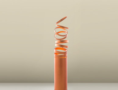 Итальянская настольная лампа Decomposé Light Orange фабрики ARTEMIDE
