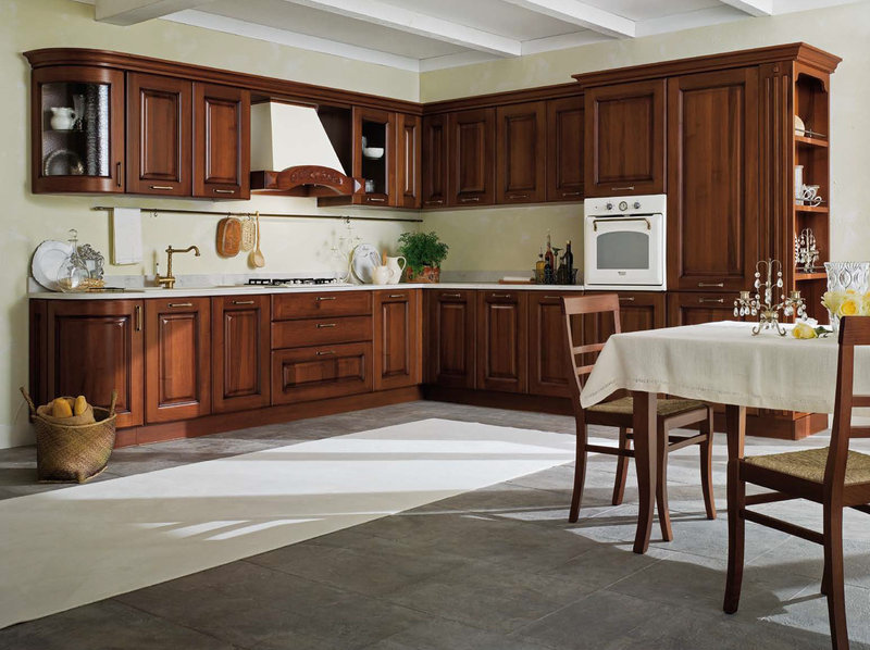 Итальянская кухня CANOVA 07 фабрики GICINQUE CUCINE