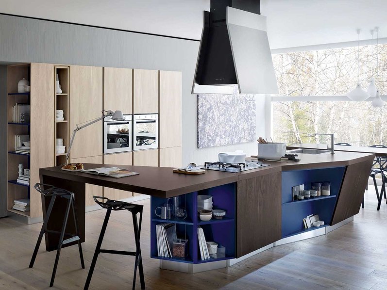 Итальянская кухня ASIA 03 фабрики GICINQUE CUCINE