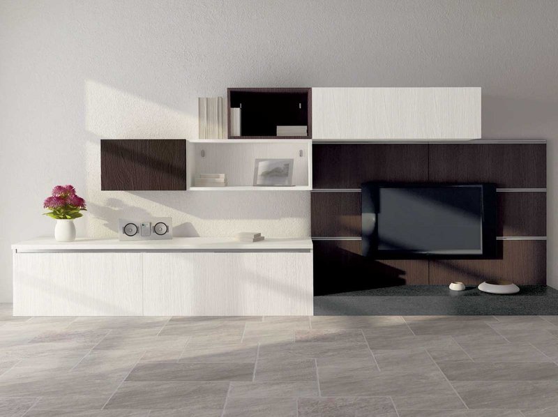 Итальянская мебель для ТВ ASIA 02 фабрики GICINQUE CUCINE