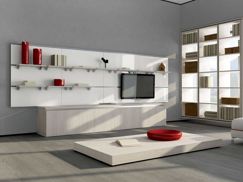 Итальянская мебель для ТВ ASIA 03 фабрики GICINQUE CUCINE