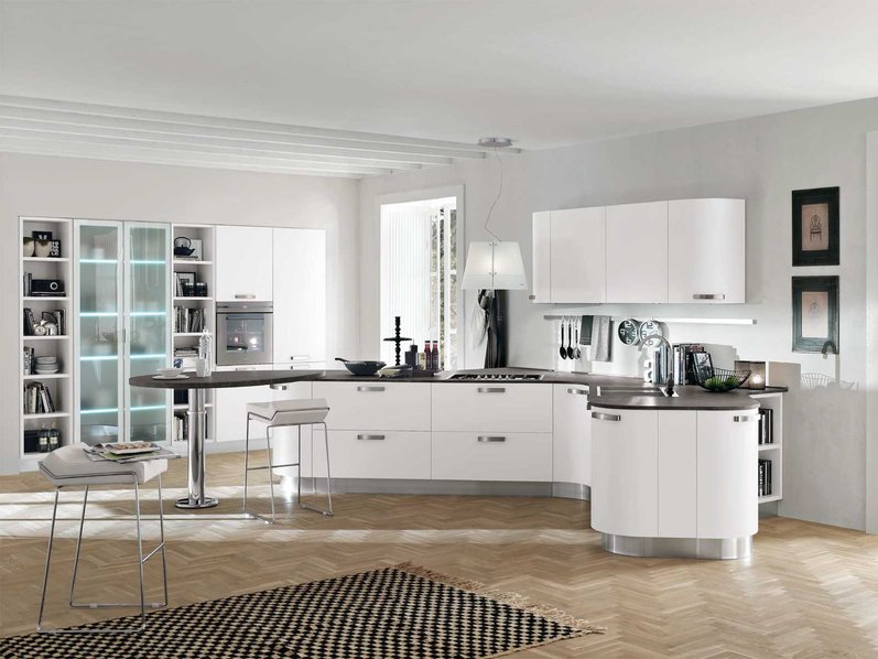 Итальянская кухня KRISTAL 04 фабрики GICINQUE CUCINE