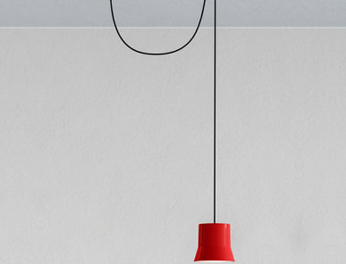 Итальянская люстра Giò light decentrata Red фабрики ARTEMIDE