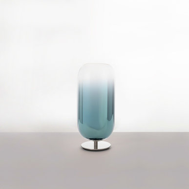 Итальянская настольная лампа Gople Blue Mini фабрики ARTEMIDE