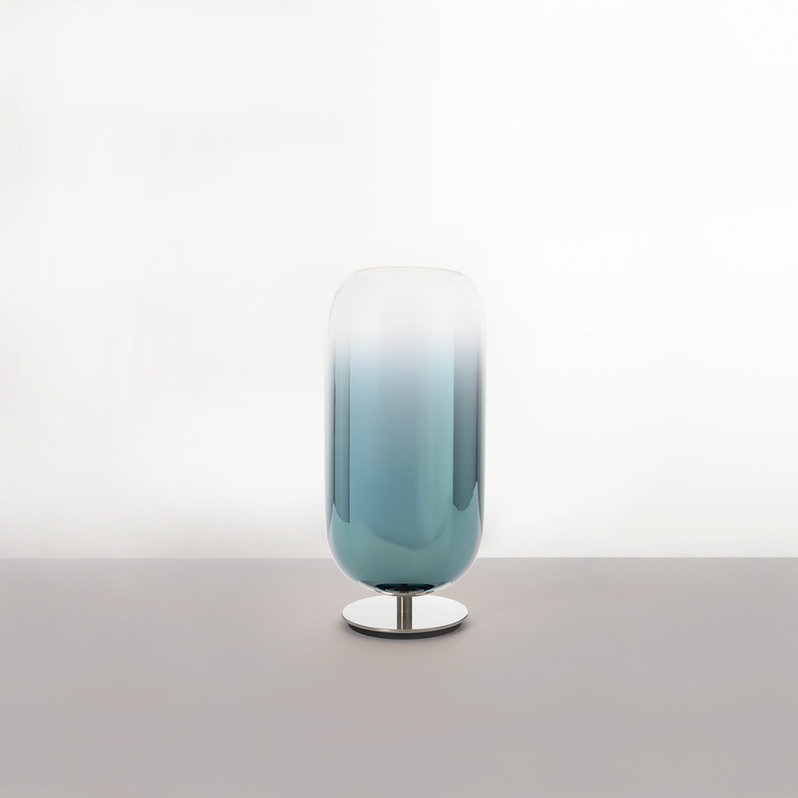 Итальянская настольная лампа Gople Blue Mini фабрики ARTEMIDE