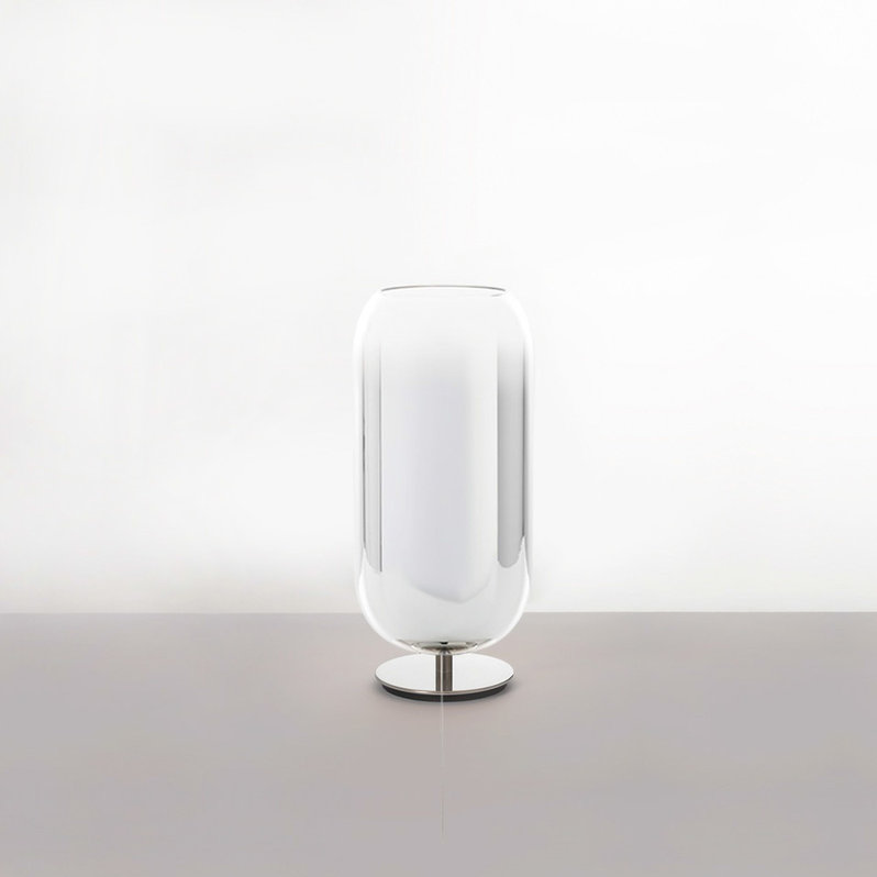 Итальянская настольная лампа Gople Silver Mini фабрики ARTEMIDE