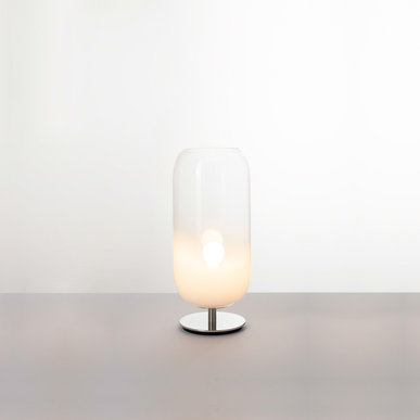 Итальянская настольная лампа Gople White Mini фабрики ARTEMIDE