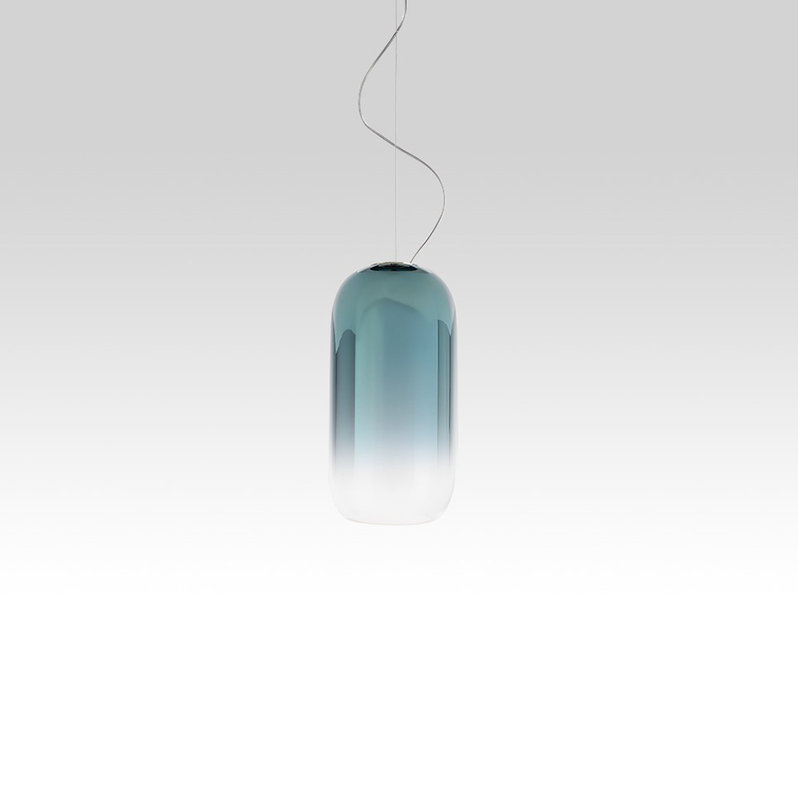 Итальянская люстра Mini Gople Blue фабрики ARTEMIDE