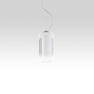 Итальянская люстра Mini Gople Silver фабрики ARTEMIDE