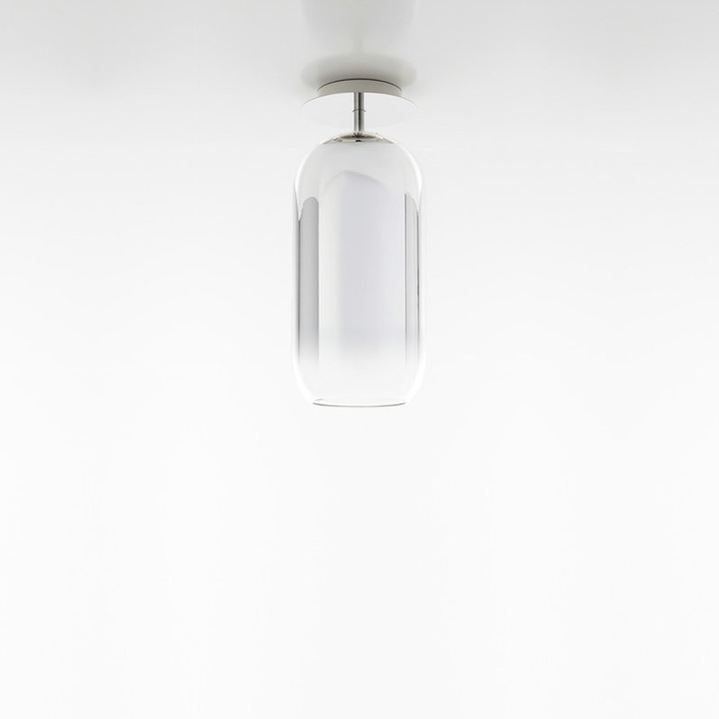 Итальянская люстра Mini Gople Silver фабрики ARTEMIDE