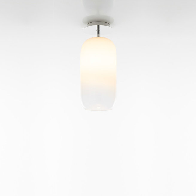 Итальянская люстра Mini Gople White фабрики ARTEMIDE