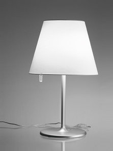 Итальянская настольная лампа Melampo Grey фабрики ARTEMIDE