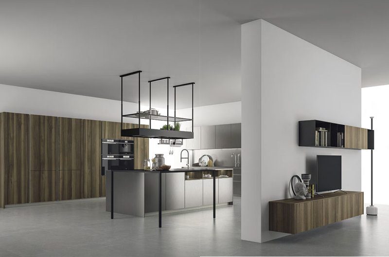 Итальянская кухня ASPEN 09 фабрики DOIMO CUCINE