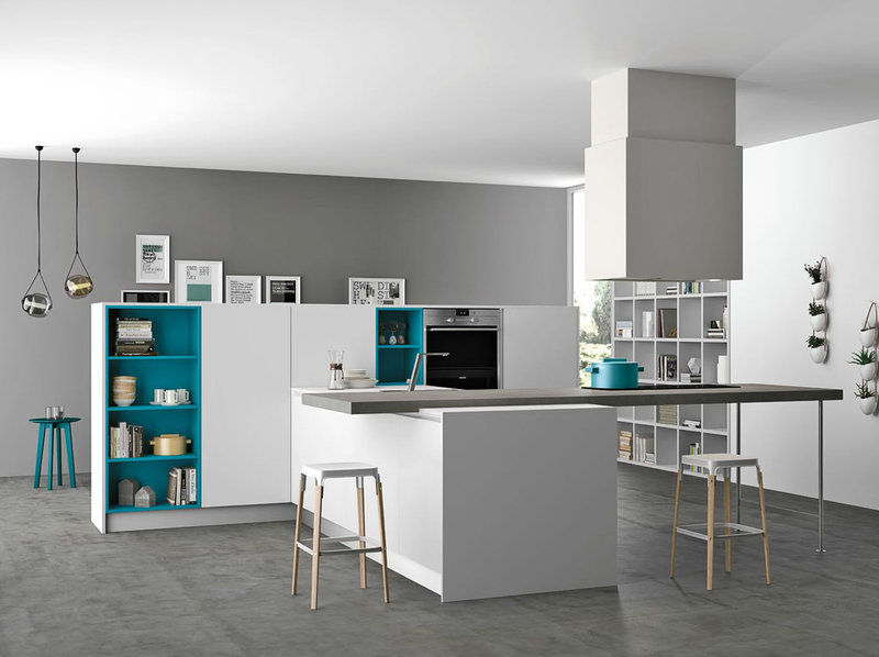 Итальянская кухня CROMATIKA 01 фабрики DOIMO CUCINE