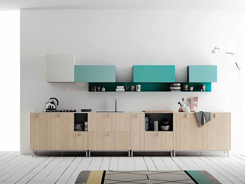 Итальянская кухня FJORD 05 фабрики DOIMO CUCINE