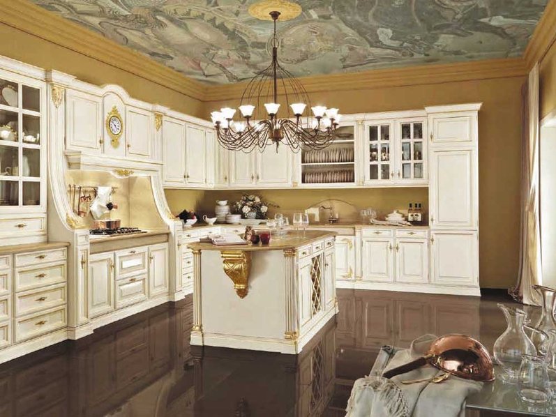 Итальянская кухня Baroque Giulietta фабрики Modenese Gastone