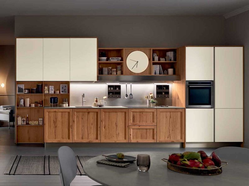 Итальянская кухня MILANO 01 фабрики VENETA CUCINE