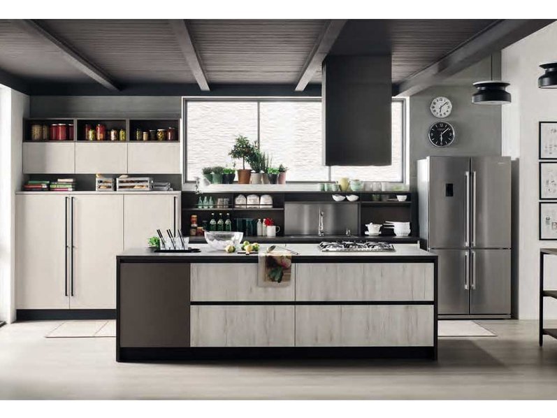 Итальянская кухня START TIME 03 фабрики VENETA CUCINE