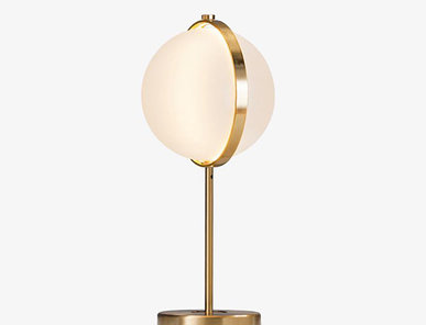Итальянская настольная лампа Orion M фабрики Baroncelli