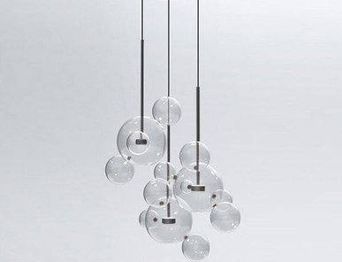 Светильник Bolle Circular 14 Bubbles Black от дизайнеров Giapato & Coombes