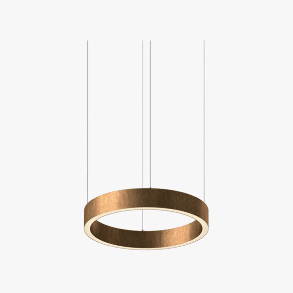 Люстра Light Ring Horizontal D40 Copper от дизайнера Massimo Castagna