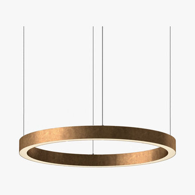 Люстра Light Ring Horizontal D80 Copper от дизайнера Massimo Castagna