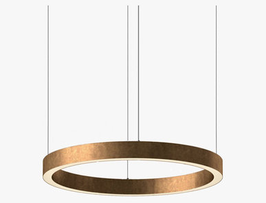 Люстра Light Ring Horizontal D70 Copper от дизайнера Massimo Castagna