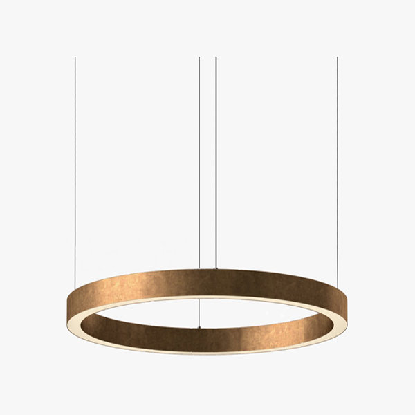 Люстра Light Ring Horizontal D70 Copper от дизайнера Massimo Castagna