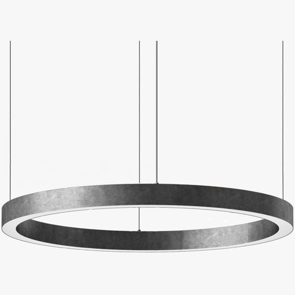 Люстра Light Ring Horizontal D100 Nickel от дизайнера Massimo Castagna